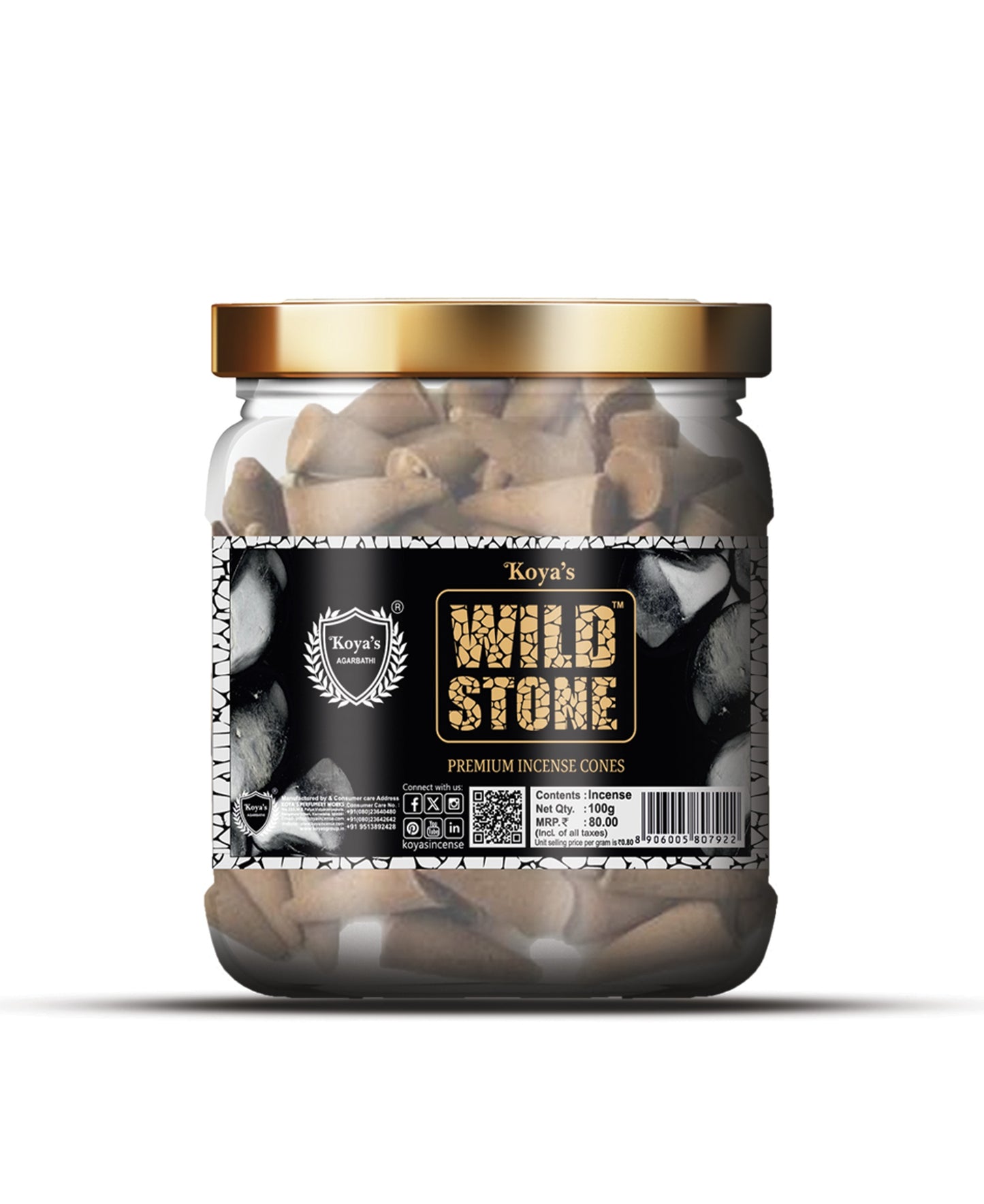 Wildstone Premium Incense Cones
