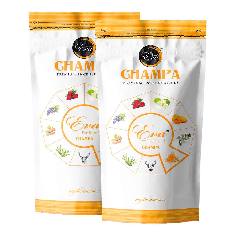 Koyas Eva Champa Zipper - KoyasIncense