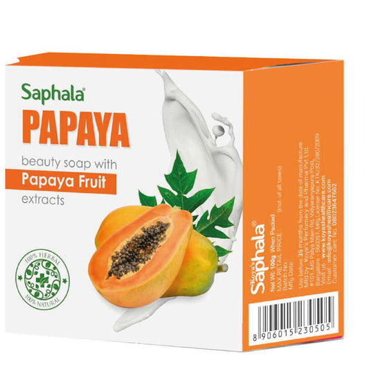 Koya's Herbal Saphala Papaya Soap - KoyasIncense