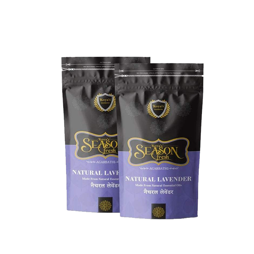 Koya's Season Fresh Lavender Zipper Pouch - KoyasIncense