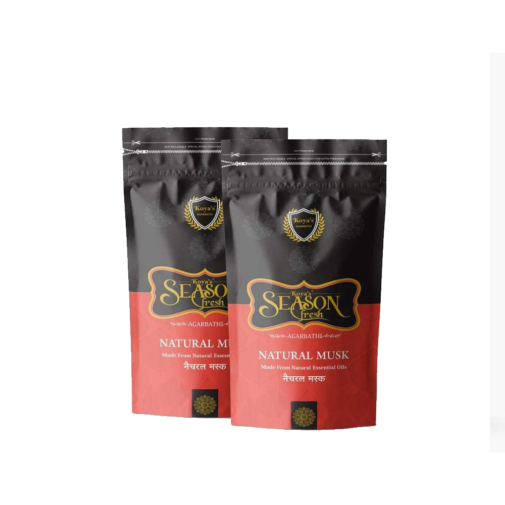 Koya's Season Fresh Musk Zipper Pouch - KoyasIncense